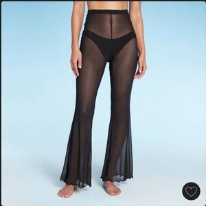 Wild Fable Mesh High Waist Cover-Up Pants